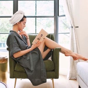 Waffle Towel Bathrobe